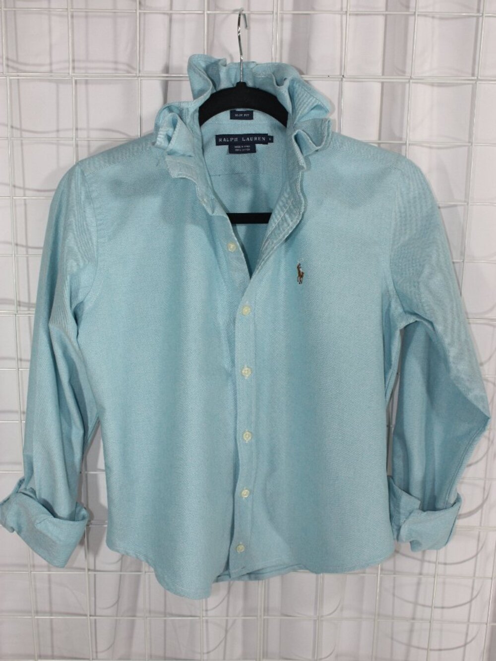 Ralph Lauren Ruffle Collar Shirt